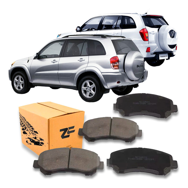 Pastilla Freno Traseras Toyota Rav 4/chery Tiggo 3/2001-2005