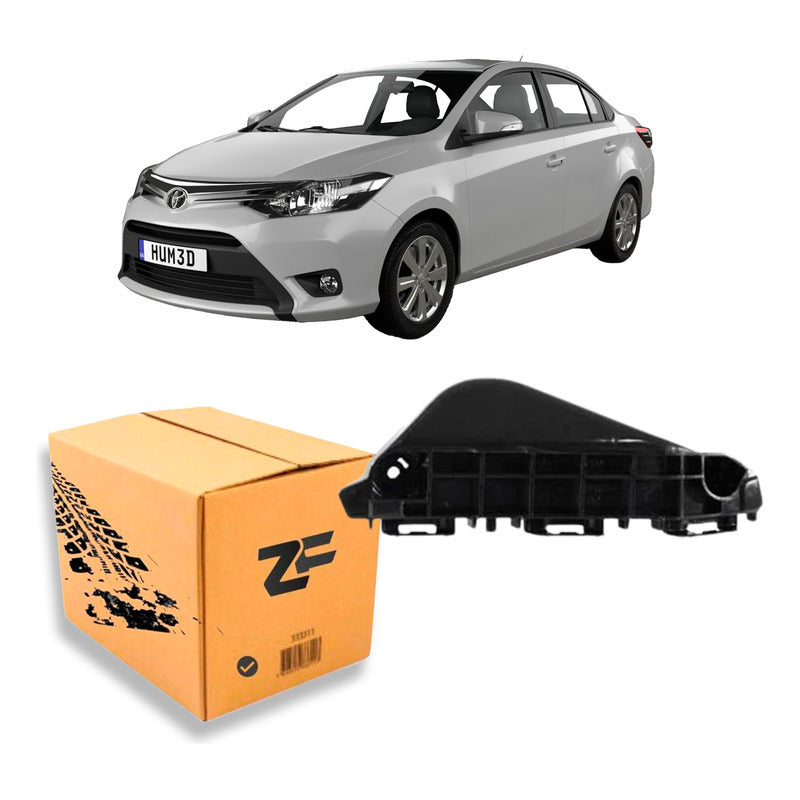 Guia Mensula Parachoque Delante Toyota Yaris Sedan 2014/2017