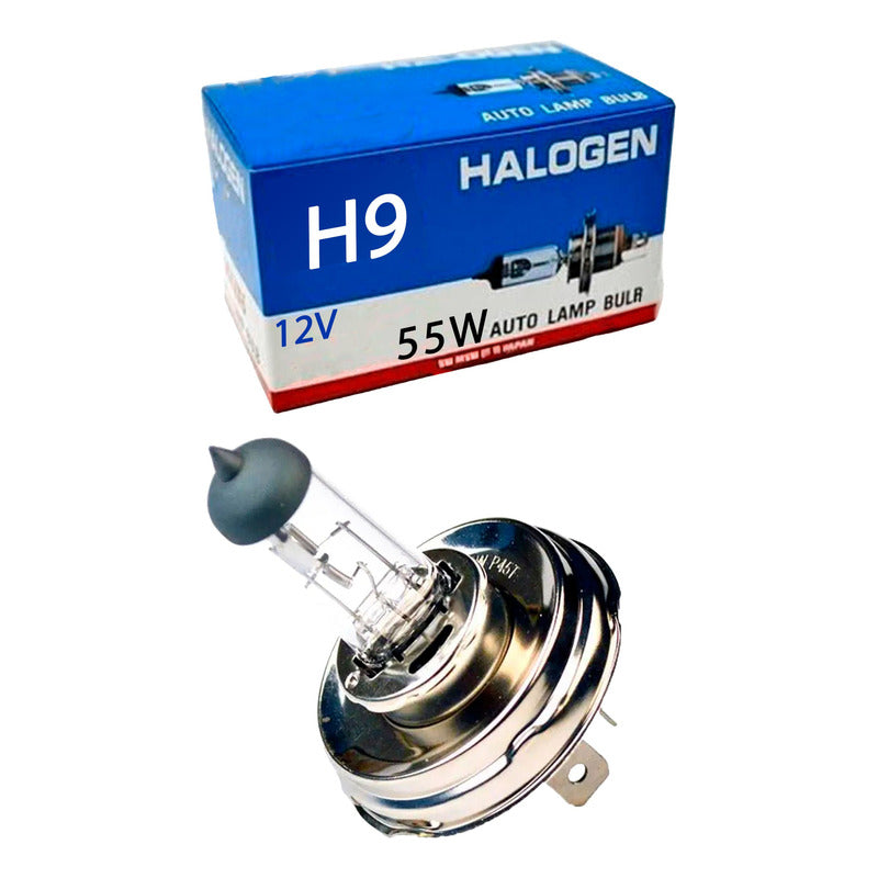 Ampolleta H9 Halogena 55w / Pack 2 Unidades