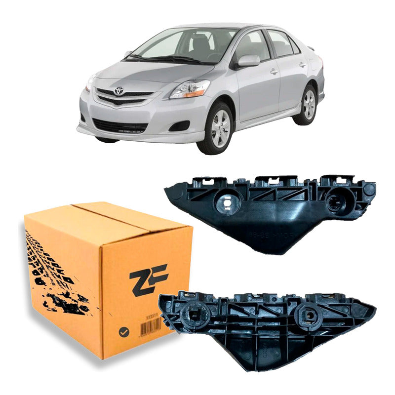 Guia Mensula Parachoque Trasero Toyota Yaris Sedan 2006-2013