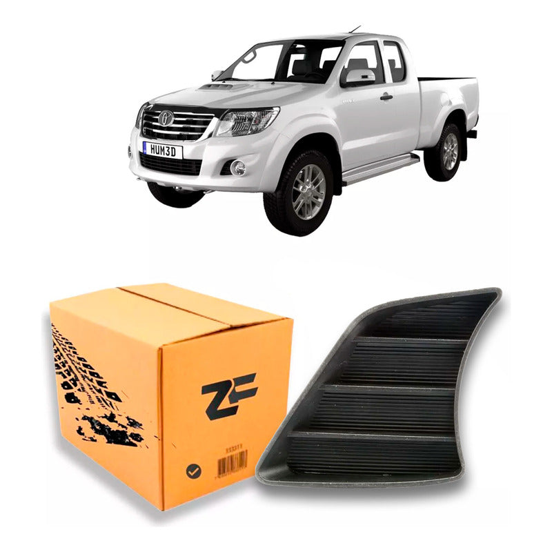 Rejilla Lateral Tapa Parachoque Toyota Hilux 2012-2015