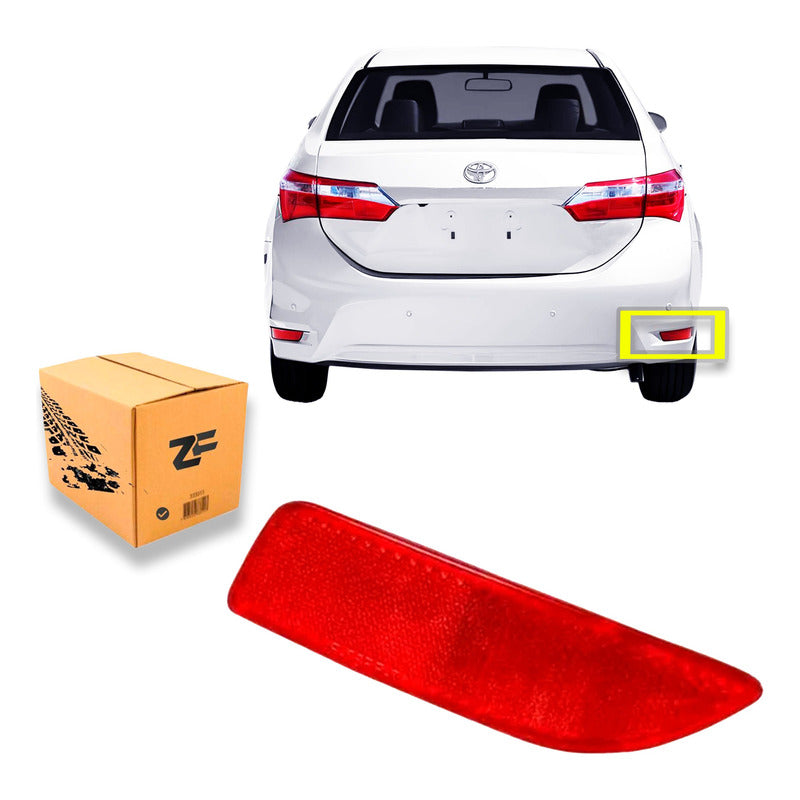 Reflector Trasero Toyota Corolla 2011+/zofree