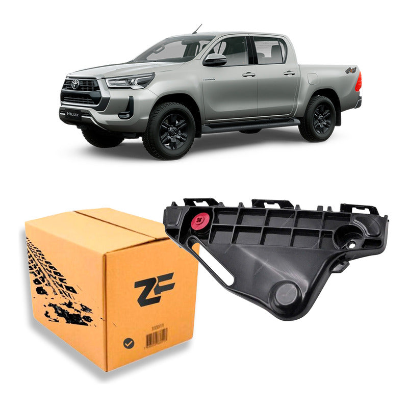 Guia Mensula Parachoque Delanter Toyota Hilux 4x2 2016/2021