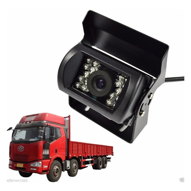 Kit 24v Cámara Camion/bus + Monitor 7 + Rca 30 Metros / Zf