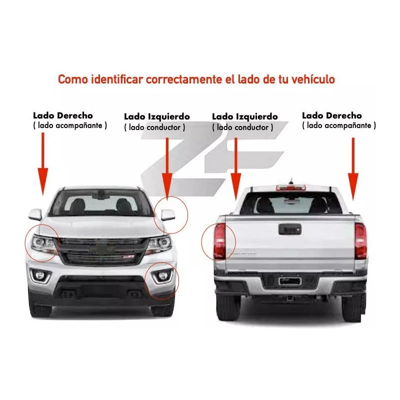 Espejo Chevrolet Colorado 2006/2008