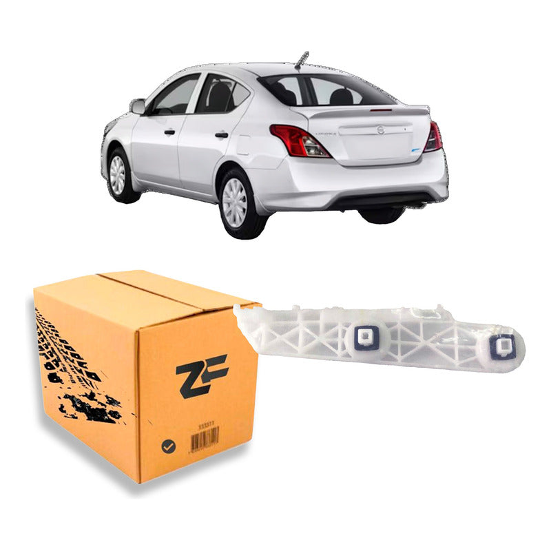 Guia Mensula Superior Parachoque Tras Nissan Versa 2011/2014