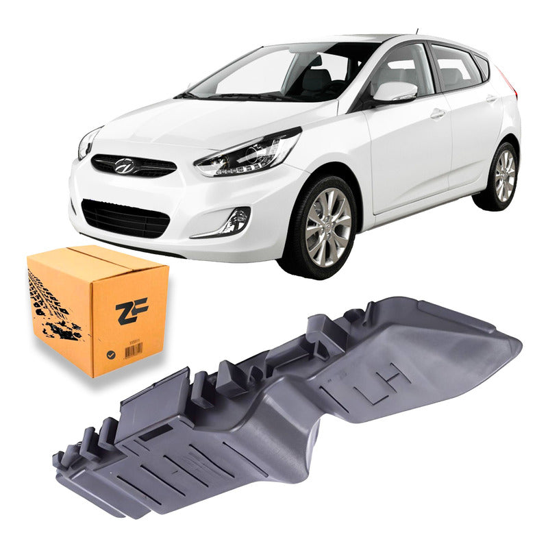 Mensula Guia Parachoque Del. / Hyundai Accent Rb / 2011-2018