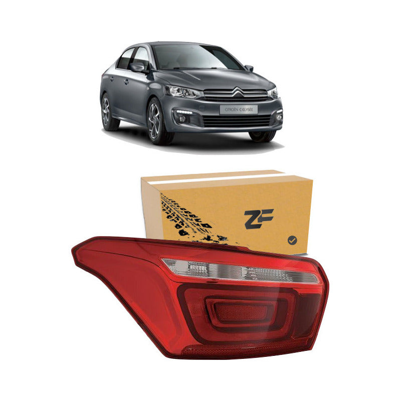 Foco Farol Trasero Izquierdo Citroen C-elysee 2018 2020 / Zf