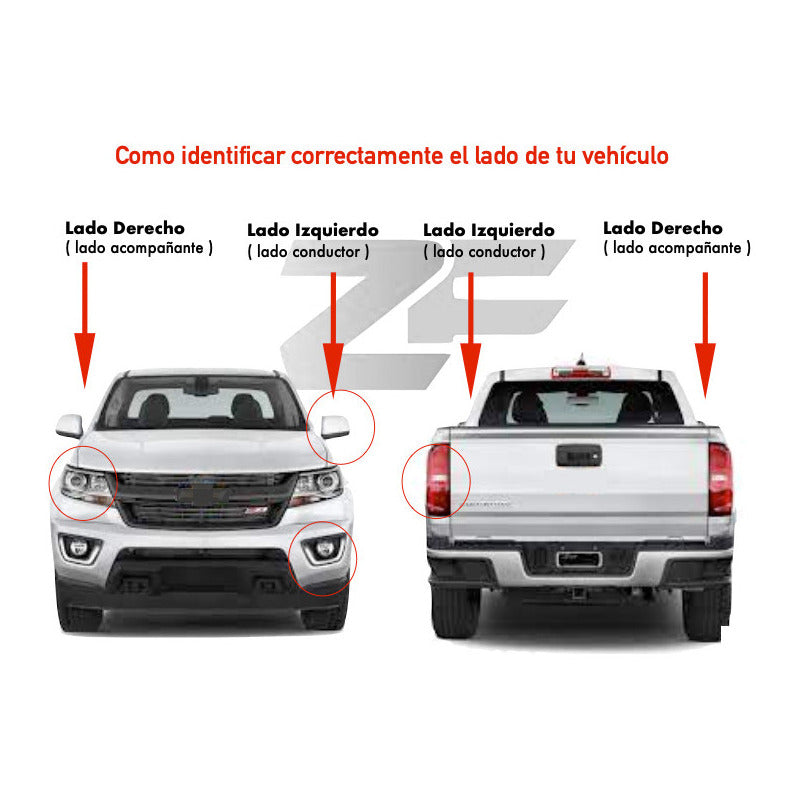 Espejo Volkswagen Amarok Negro Electrico, Defroster 2010/20
