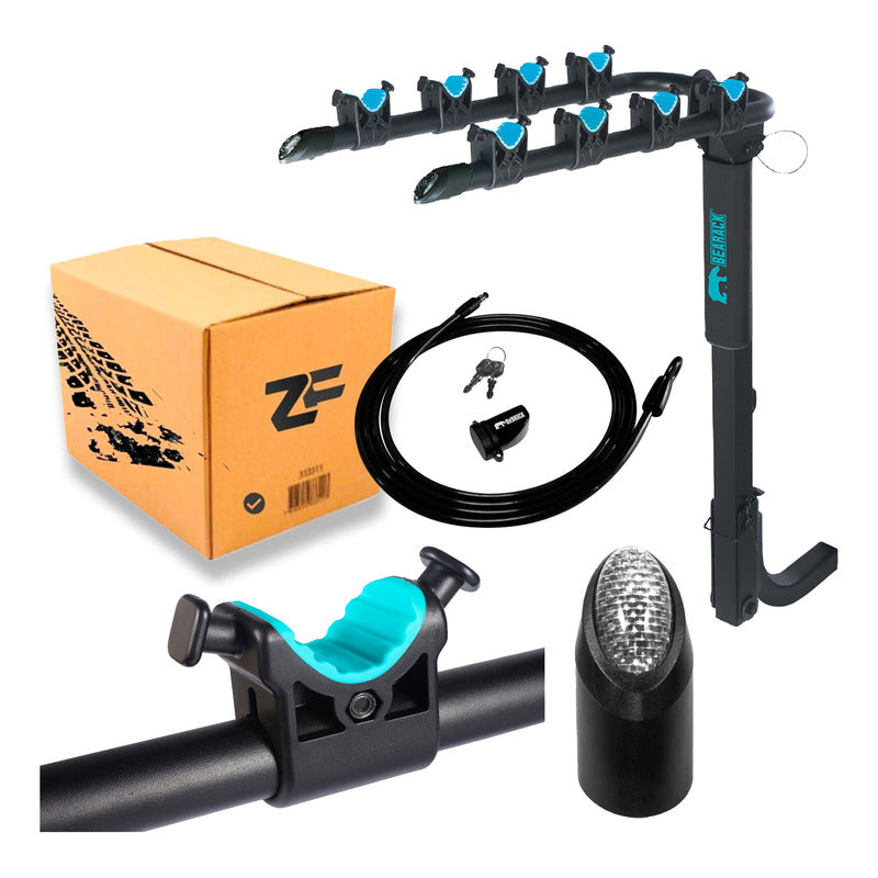 Porta 4 Bicicletas / Enganche Tipo L Tailgator Pro