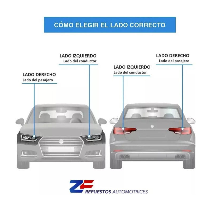 Guia Mensula Parachoque Trasero Toyota Rav4 2013/2015