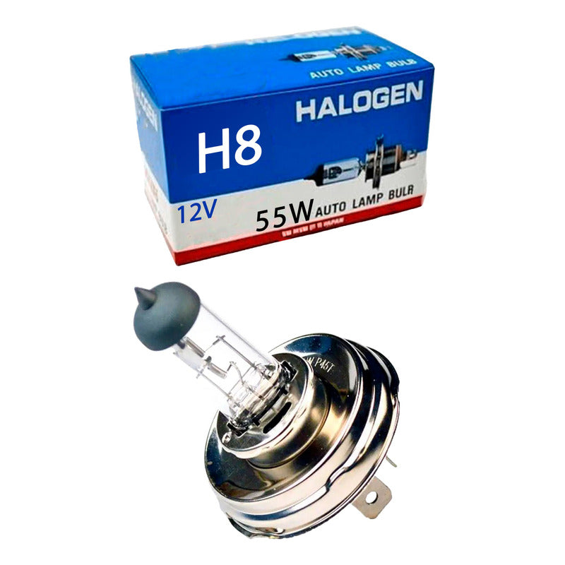 Ampolleta H8 Halogena 55w Pack 2 Unidades