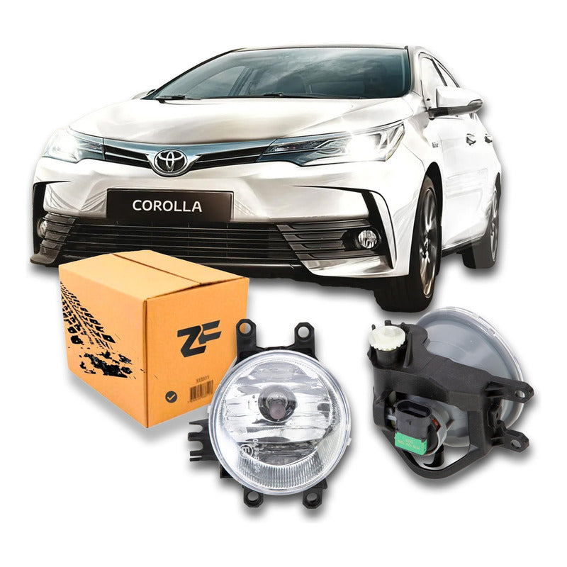 Neblineros Toyota Corolla 2018-2020 Kit Completo