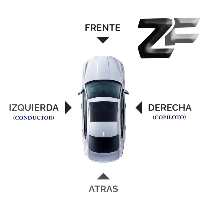Parachoque Tras Ford Ranger 2013 Al 2018 Tailandia / Zofree