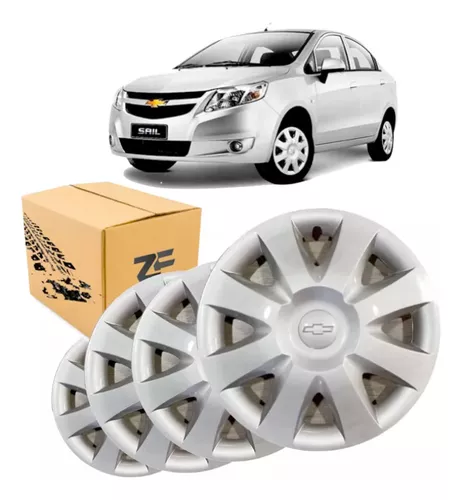 Tapas De Rueda Chevrolet New Sail 1.5 2016-2023 4 Unidades