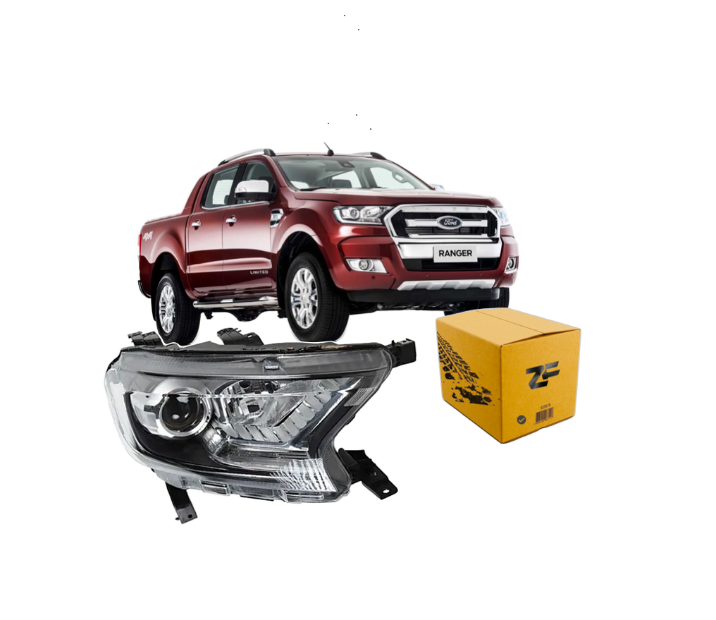 Óptico derecho Ford Ranger 2017–2019