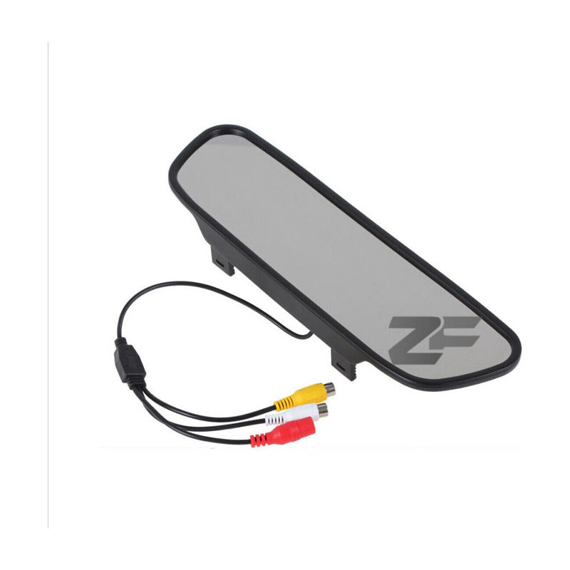 Cámara De Retroceso Led Y Monitor Espejo 4.3  /  Cable 5.5 M
