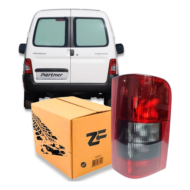 Farol Trasero Izquierdo Peugeot Partner 2002-2004 Fume