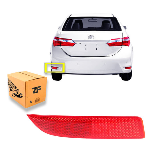 Reflector Trasero  Toyota Corolla 2011+/zofree