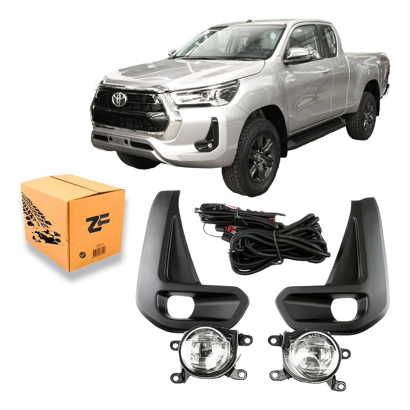 Neblineros Toyota New Hilux Revo 2021-22  Led / Zf