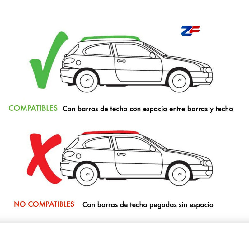 Barras Transversales Aerodinamicas Ford Ranger / Zf