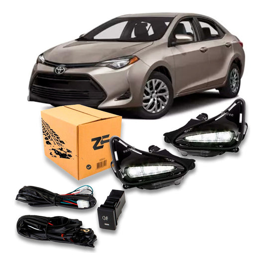 Neblinero Toyota Corolla  Usa  2017/2018 Led Kit