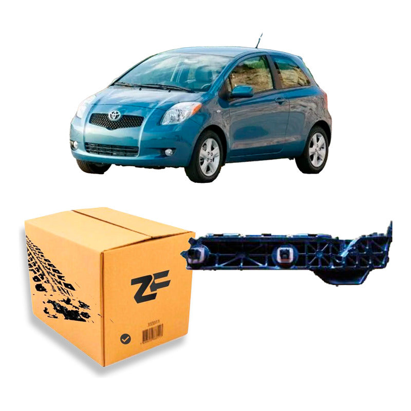 Guia Mensula Sup Parachoque Trase Toyota Yaris Sport 2006/11
