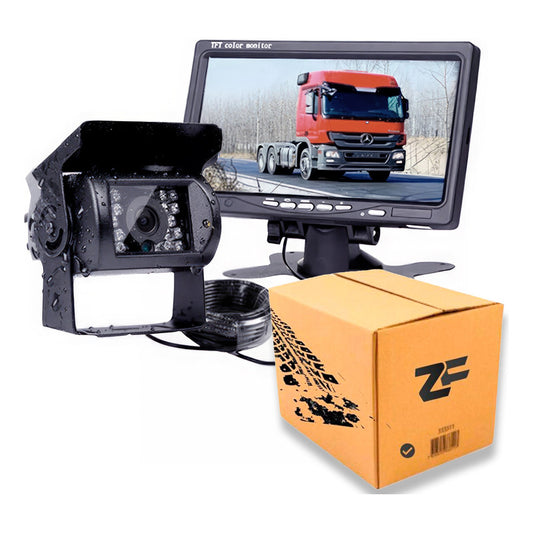 Kit 24v Cámara Camion/bus + Monitor 7 + Rca 20 Metros / Zf