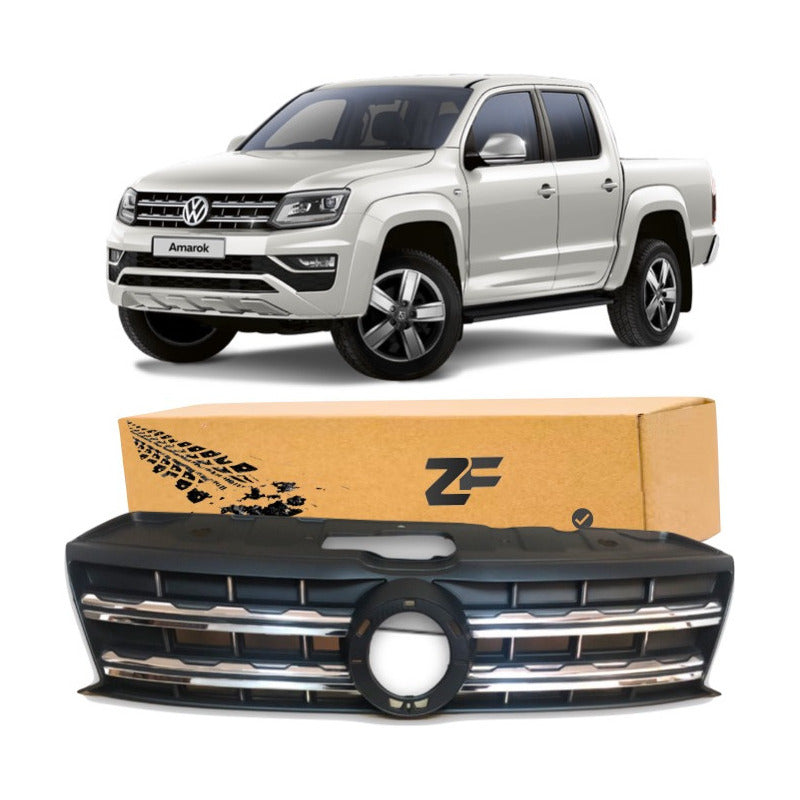 Mascara Volkswagen Amarok 2017-2021 Con Cromado / Zf