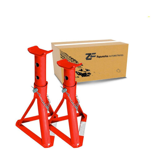 Banquillo Caballete Mecánico Torre 2 Toneladas Set 2 / Zf