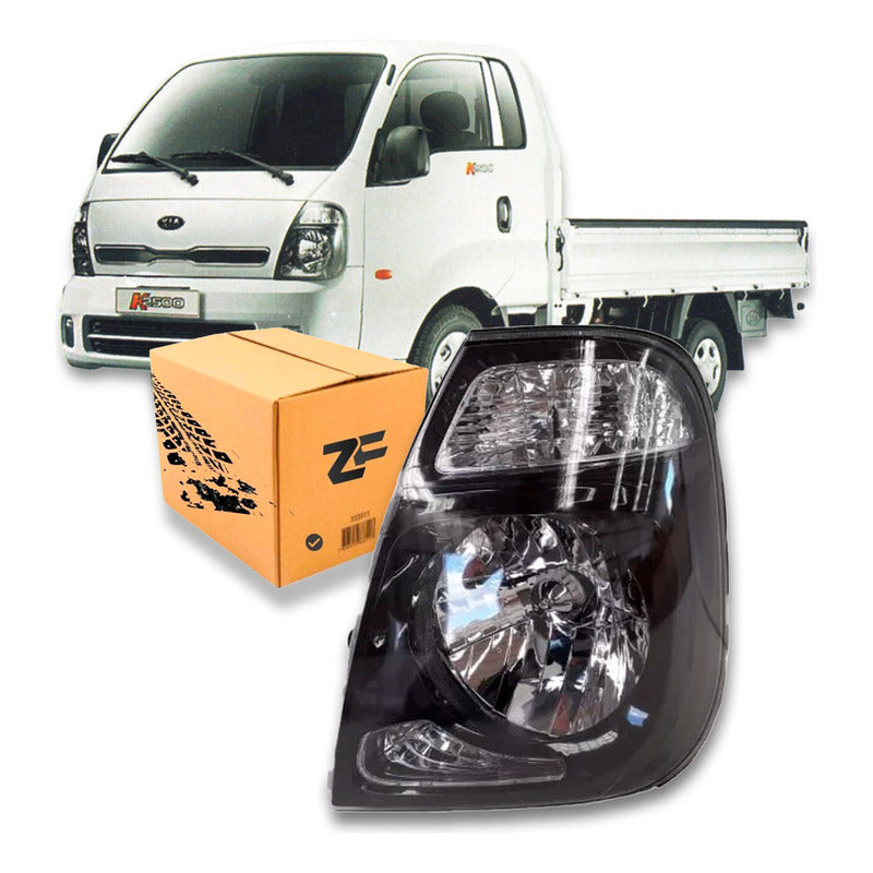 Foco Optico Kia Frontier 2012/2017 Fondo Negro