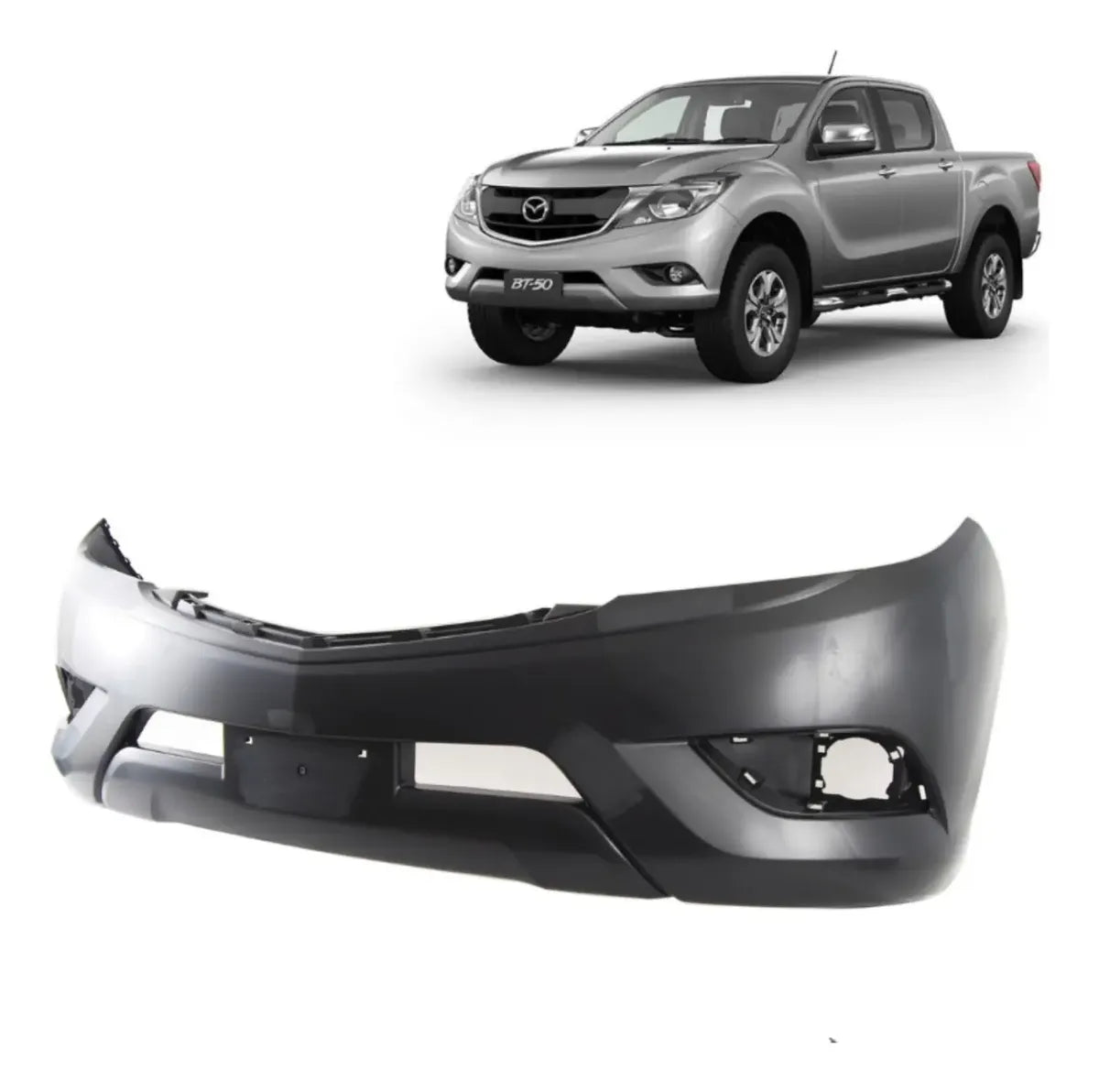 Parachoque Delantero Mazda Bt50 2017 Al 2021 Genuino Taiwan